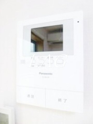 【セキュリティ】 | ヴェルデハイム | モニター付きインターホンです。