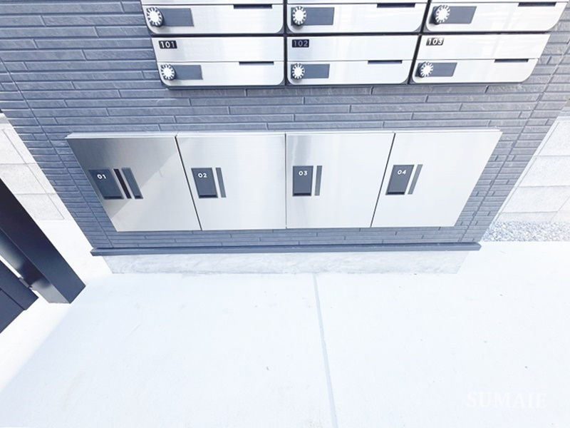 マーレ十条のその他共用部分|宅配ボックスです