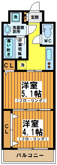【間取り】 | ルクレ代田橋