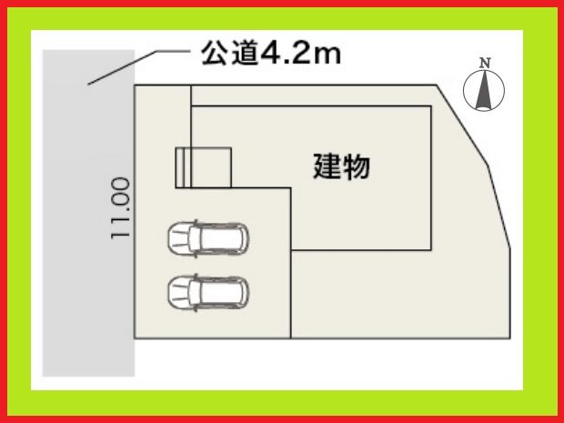 北名古屋市六ツ師山の神の新築一戸建の区画図|◇区画図◇