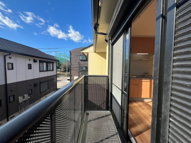 ファミール・ビレジ A棟のバルコニー