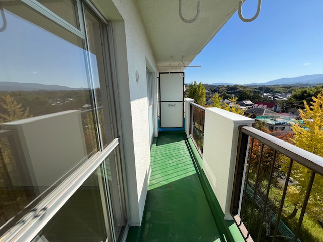 泉北槇塚台住宅10号棟のバルコニー