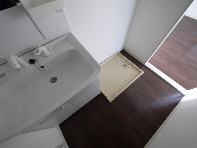 エスポワール俵口（985-1）の洗面所|脱衣スペースもあります