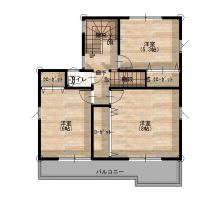 高知市薊野東町 2号地 -建築条件付き-売土地の参考プラン|２F