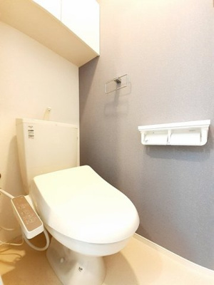 【トイレ】 | ココ・クレール | ゆったりとした空間のトイレです