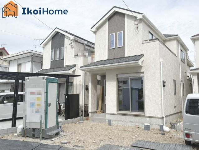 明石市二見町東二見全5棟B号棟　新築戸建の駐車場|【ホームページに現地動画掲載中】●年中無休：当日予約可●弊社は契約前に新築戸建の住宅診断が無料！