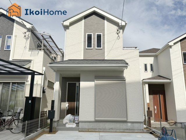 明石市二見町東二見全5棟B号棟　新築戸建のエントランス|【ホームページに現地動画掲載中】●年中無休：当日予約可●毎月５組「人気オプション３点パック」１万円で