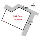 高崎市上佐野町売地の画像