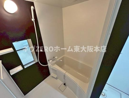 ブライト東住吉の浴室