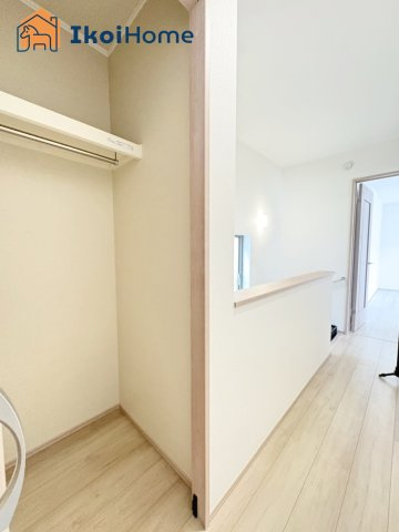 明石市二見町東二見全5棟C号棟　新築戸建の収納|【ホームページに現地動画掲載中】●年中無休：当日予約可●廊下にも収納があり便利です！