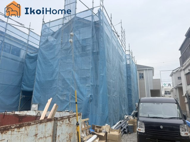 明石市二見町東二見全5棟C号棟　新築戸建の前面道路含む現地写真|◆同社施工例◆平日や夜間でもご案内可能。決まったお時間で身動きが取れない方も臨機応変に対応します！