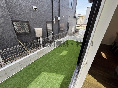 【庭】 | 明石市松が丘3丁目　新築戸建2号棟　仲介手数料無料！ | お庭です