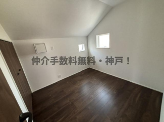 【洋室】 | 明石市松が丘3丁目　新築戸建2号棟　仲介手数料無料！ | きれいな洋室です
