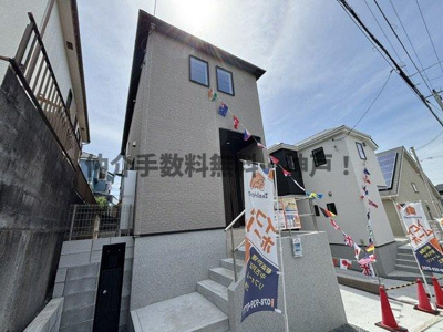 【外観】 | 明石市松が丘3丁目　新築戸建2号棟　仲介手数料無料！ | 物件の外観です