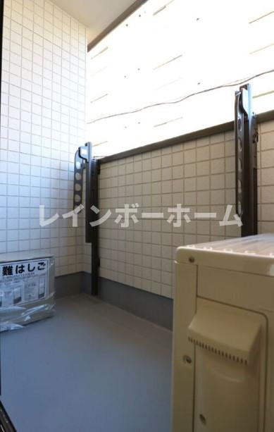 ReDAM大宮のバルコニー