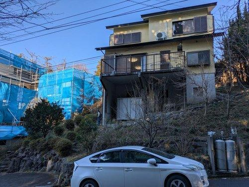 伊豆の国市　富士見ニュータウンの外観