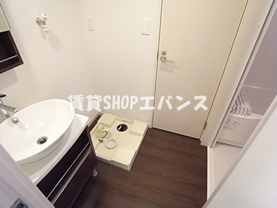 【洗面所】 | リブリ・袖ヶ浦 | 忙しい朝には欠かせない洗面所です