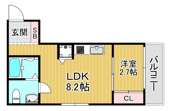 【間取り】 | Gradito千林大宮