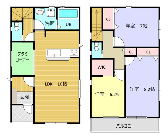 西伊敷6丁目　新築戸建て