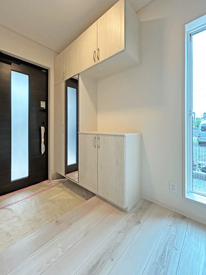 宮城野区白鳥の玄関