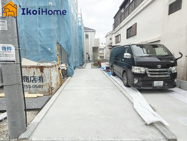 明石市二見町東二見全5棟Ｄ号棟　新築戸建の駐車場|【ホームページに現地動画掲載中】年中無休：当日予約可●「東二見」駅徒歩13分！駅近で通勤や通学に便利