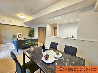 【居間・リビング】 | ジークレフ西宮武庫川館オリーブ館 | リノベーション物件