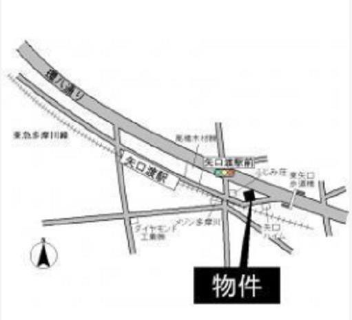 アークアベニューの地図