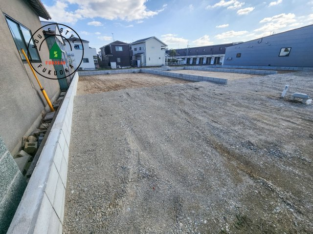 糸島市前原北2丁目第1-3棟（1号棟）の外観：施工例|デザイン性のある外観です。