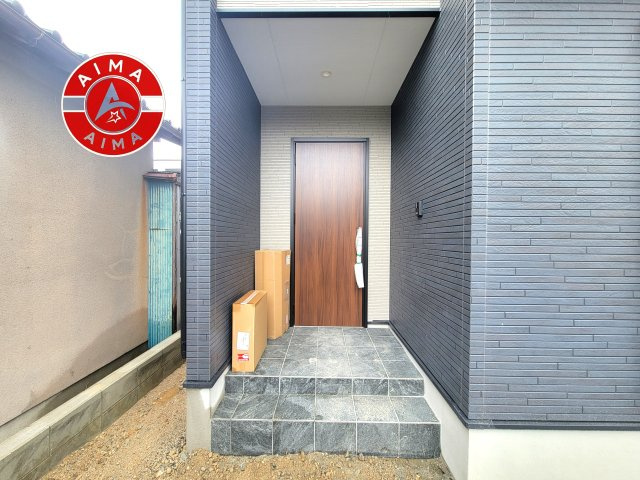 糸島市前原北2丁目第1-3棟（1号棟）の外観：施工例|おでかけの時も帰った時も、「我が家」を最初に感じでもらえる素敵な空間に。