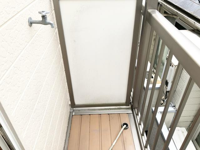 室外洗濯機置き場