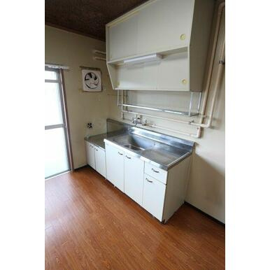 グレースタカツキ2号棟のキッチン|キッチンでお料理をお楽しみください※別号室の写真です