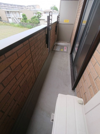 プラージュsakigakeのバルコニー|お洗濯にも便利なバルコニー付き