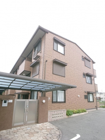 プラージュsakigakeの外観|外はこのようになっています