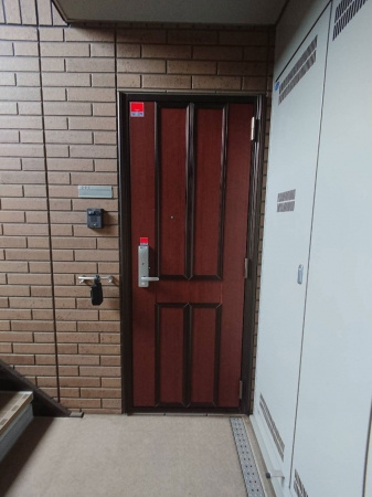 プラージュsakigakeのエントランス|エントランスです