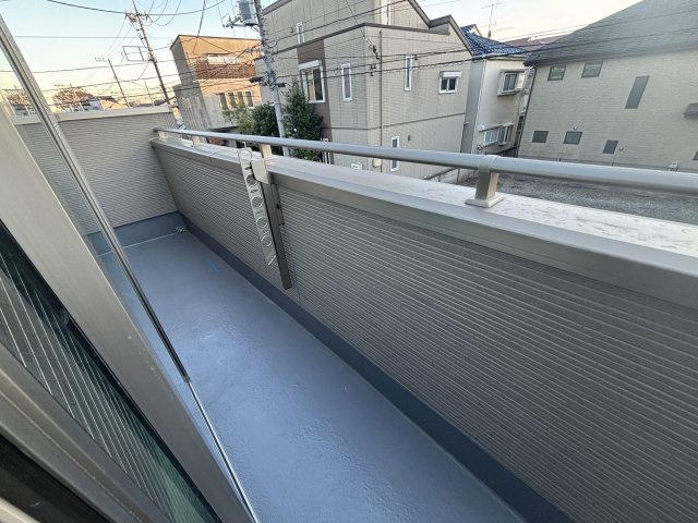 西国立戸建てのバルコニー