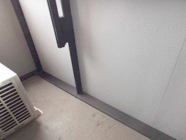 岸和田市磯上町６丁目のハイツのバルコニー|開放的で明るい空間を演出してくれるバルコニーです