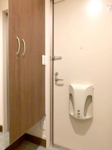 岸和田市磯上町６丁目のハイツの玄関|毎日通る玄関はこちらです