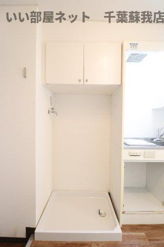 Lily浜野の洗面所|洗濯機置場