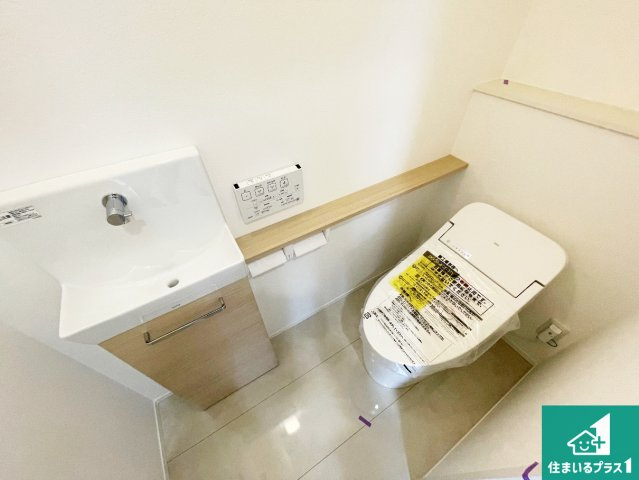 宝塚市高司　新築一戸建ての外観|現在の進捗状況です！順調に作業進行中、完成が待ち遠しいです！詳細の間取り等、お気軽にお問い合わせください！