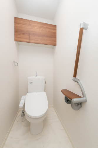 シャーメゾンシャルム磯上のトイレ|コンパクトで使いやすいトイレです