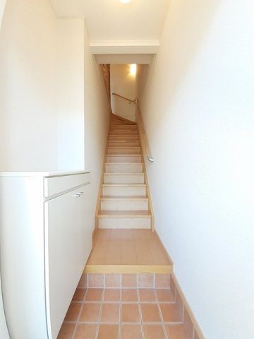 ドリームタウンＢの玄関|きれいな玄関です