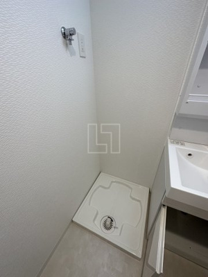 【洗面所】 | S-RESIDENCE難波大国町Deux | S-RESIDENCE難波大国町Deux　室内洗濯機置き場