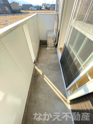 【バルコニー】 | 広々としたバルコニーです