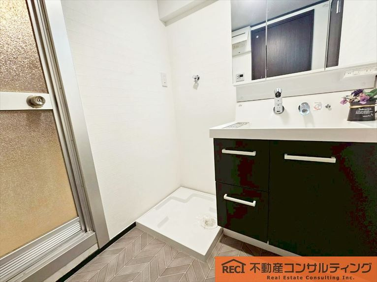 香枦園スカイハイツの独立洗面台