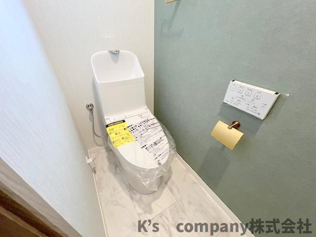 ◎茅ヶ崎市菱沼1丁目　中古戸建のトイレ|清潔感のあるトイレ◇