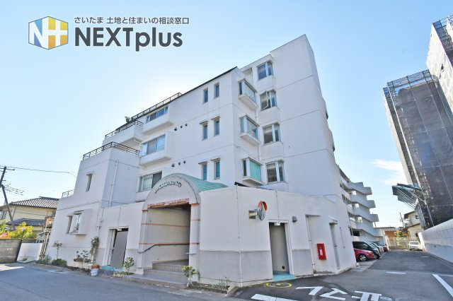 扶桑ハイツ春日部の外観|東武野田線・伊勢崎線『春日部』駅徒歩8分、野田線『八木崎』駅徒歩10分の立地。伊勢崎線は都内まで、野田線は千葉県へ乗り換え不要で行くことが出来ます◎小学校・中学校徒歩10分圏内で、お子様の通学も安心。