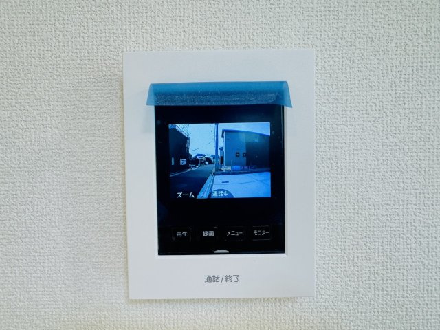 八王子市　川口町　新築一戸建て　２３ー３期のセキュリティ|～TVモニター付インターホン　訪問者の確認に便利です～