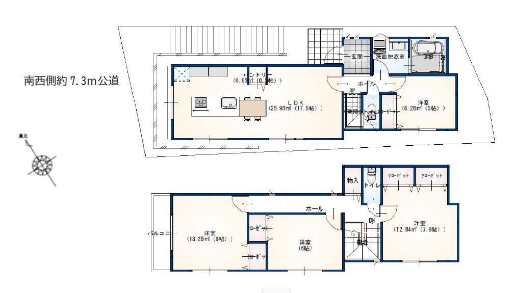 磯子区岡村二丁目新築戸建の画像