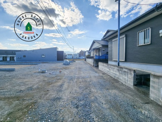 糸島市前原北2丁目第1-3棟（3号棟）の外観：施工例|デザイン性のある外観です。