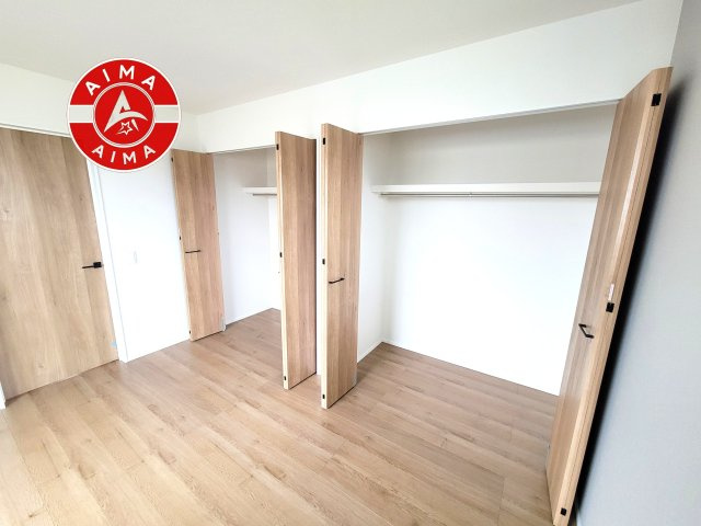 糸島市前原北2丁目第1-3棟（3号棟）の収納|大きなスペースがあり、収納には困りません。